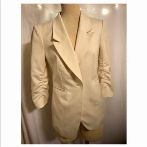 White blazer from the Limited.